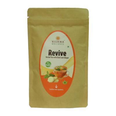 REVIVE HERBAL TEA WITH BASIL AND GINGER (Kidney Care)